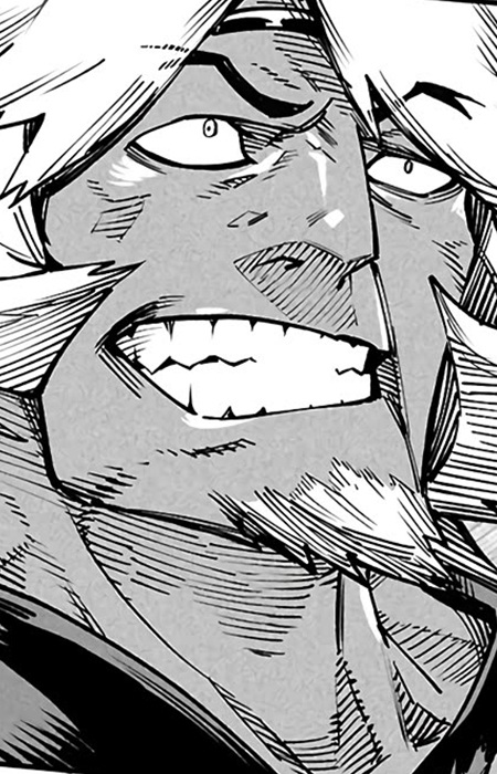 capa de mangá de Byrne, Alexandros