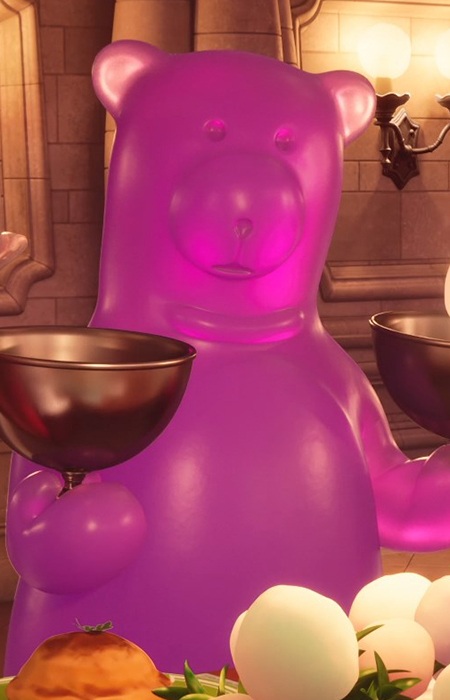 Bear Gummy Purple