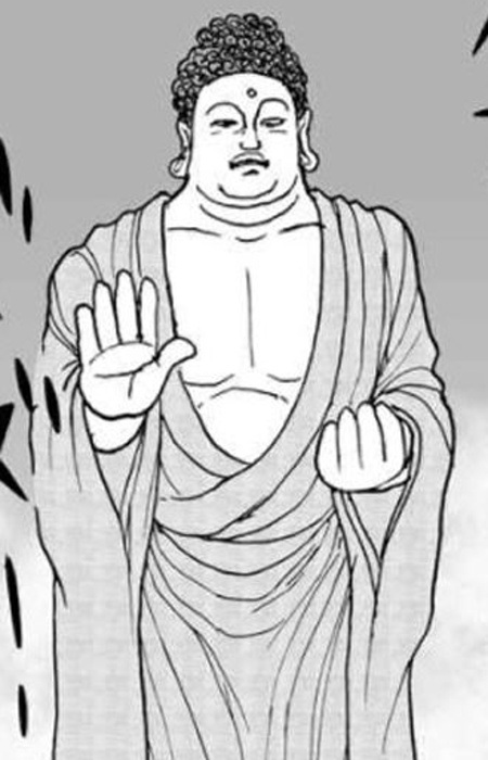 capa de mangá de Buddha