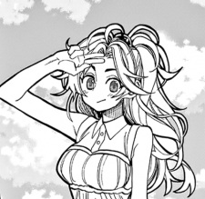 capa de mangá de Lou