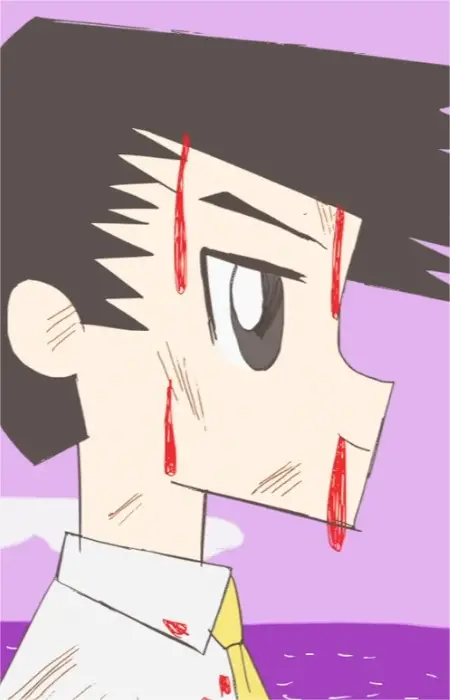 Man from 4-frame Manga image