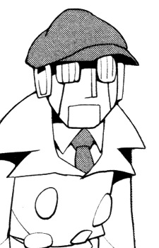 capa de mangá de Andyroid