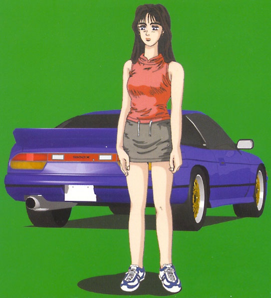 Picture in Initial D.