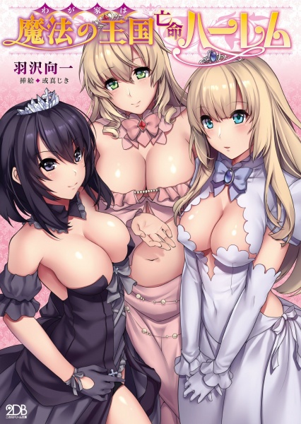 Wagaya wa Mahou no Oukoku Boumei Harem cover