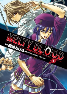 Capa de Melty Blood