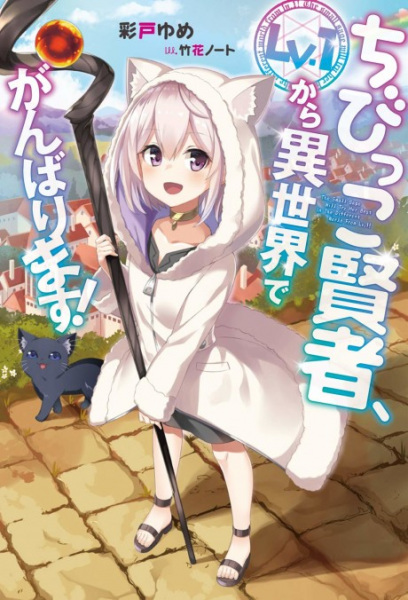 Poster de Chibikko Kenja, Lv.1 kara Isekai de Ganbarimasu!