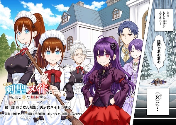 The Strongest Sword Saint Is Reincarnated as a Beautiful Maid and Becomes Unrivaled with a Broom