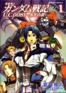 Capa de Kidou Senshi Gundam Senki U.C.0081: Suiten no Namida