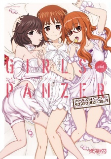 Capa de Girls & Panzer: 4-koma Anthology Comic