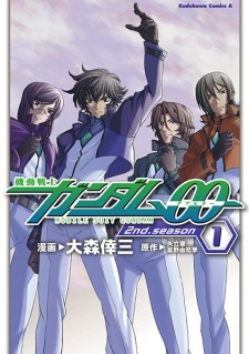 Capa de Kidou Senshi Gundam 00 2nd.Season