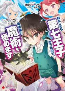 Capa de Tensei shitara Dainana Ouji Datta node, Kimama ni Majutsu wo Kiwamemasu