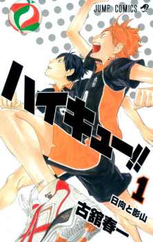 Capa de Haikyuu!!