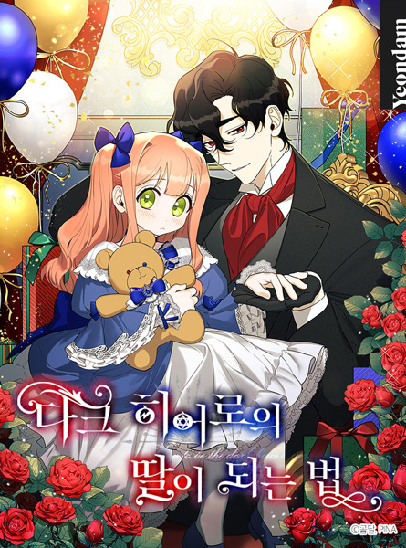 Cover for Becoming the Dark Hero's Daughter