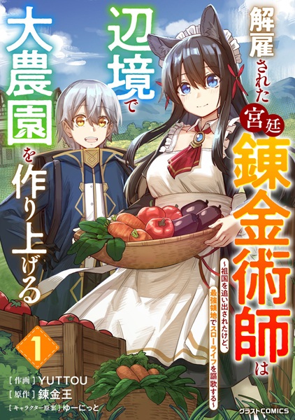 Kaiko sareta Kyuutei Renkinjutsushi wa Henkyou de Dainouen wo Tsukuriageru: Sokoku wo Oidasareta kedo, Saikyou Ryouchi de Slow Life wo Ouka suru cover