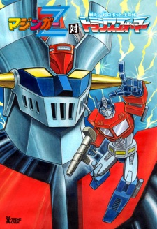 Capa de Mazinger Z tai Transformers