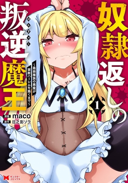 Doreigaeshi no Hangyaku Maou: Saijaku Shuzoku no Akuma ga Kindan Harem wo Kizuku made cover