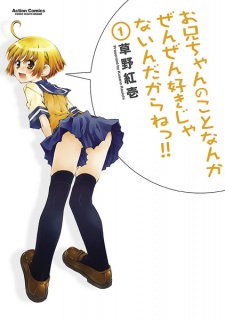 Capa de Oniichan no Koto nanka Zenzen Suki ja Nai n da kara ne!!