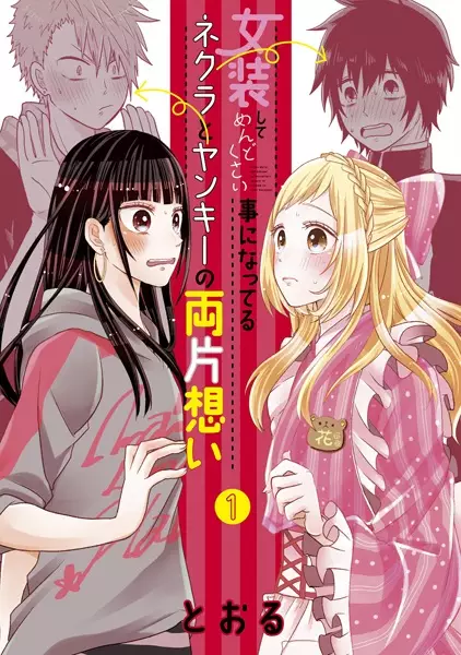 Josou shite Mendokusai Koto ni Natteru Nekura to Yankee no Ryou Kataomoi manga cover