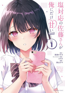 Poster de Shiotaiou no Satou-san ga Ore ni dake Amai @comic