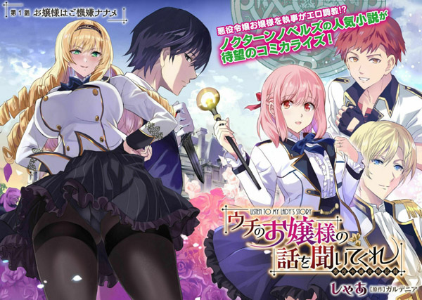 Uchi no Ojousama no Hanashi wo Kiite Kure: Akuyaku Reijou Kouryaku Kiroku cover