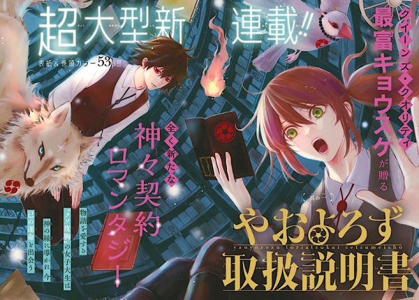 Yaoyoruzu Toriatsukai Setsumeisho cover