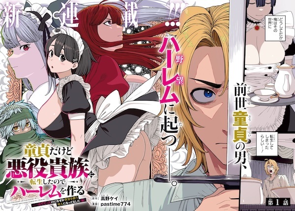 Doutei dakedo Akuyaku Kizoku ni Tensei shita node Harem wo Tsukuru...... Hazu Datta noni Nazeka Sekai wo Sukuu Seijin ni Nattemashita (Namida) cover