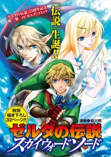 Capa de Zelda no Densetsu: Skyward Sword