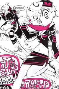 Cover for Panty & Stocking with Garterbelt