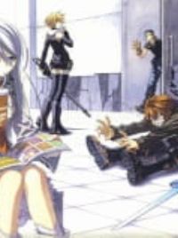JAPAN Chrome Shelled Regios manga: Koukaku no Regios no 4koma Felli no Uta  1~2