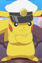 Gambar Karakter Captain Pikachu