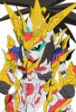 Gambar Karakter Liu Bei Unicorn Gundam
