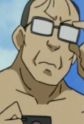 Gambar Karakter Man at Beach with Glasses
