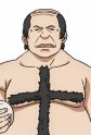 Gambar Karakter Cross Munage Ojisan
