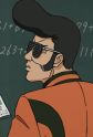 Gambar Karakter Pompadour Teacher