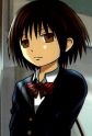 Gambar Karakter Overly Self-conscious Girl