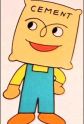 Gambar Karakter Cement-kun