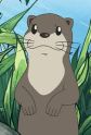 Gambar Karakter Otter from the Edo Period