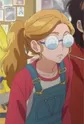 Spiral Glasses Girl