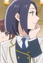 Gambar Karakter Blue Hair Girl