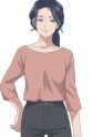 Gambar Karakter Michiko Fuji
