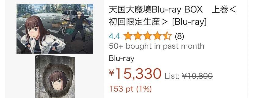 Heavenly Delusion Blu-ray BOX vol.1 (1-6eps) sold 645 copies in it's first  week - Forums 
