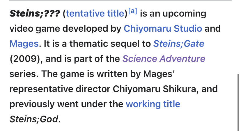 Stein's;Gate Anime VS VN - Forums - MyAnimeList.net