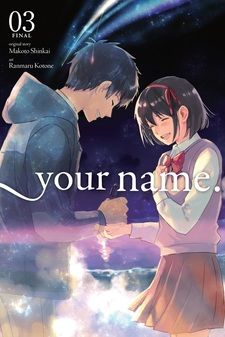 Characters appearing in your name. Manga