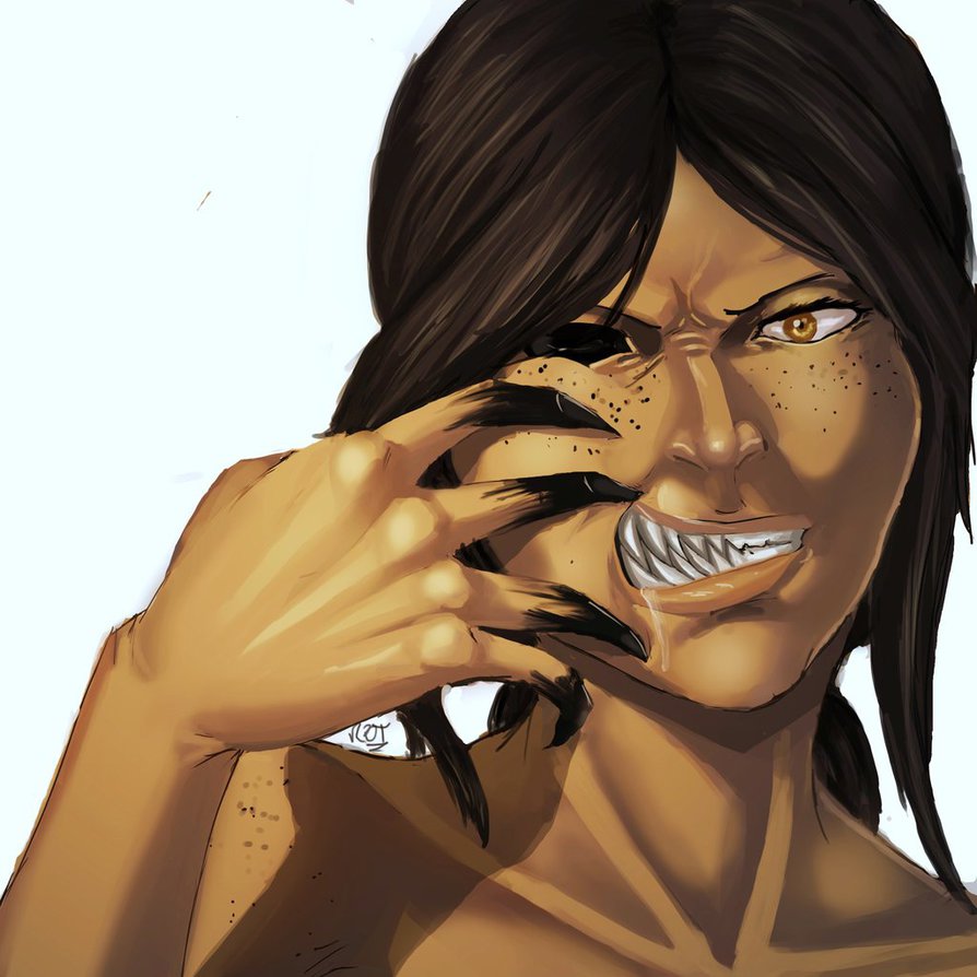 attack on titan ymir titan form colored