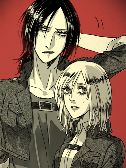 ymir christa fanart attack on titan