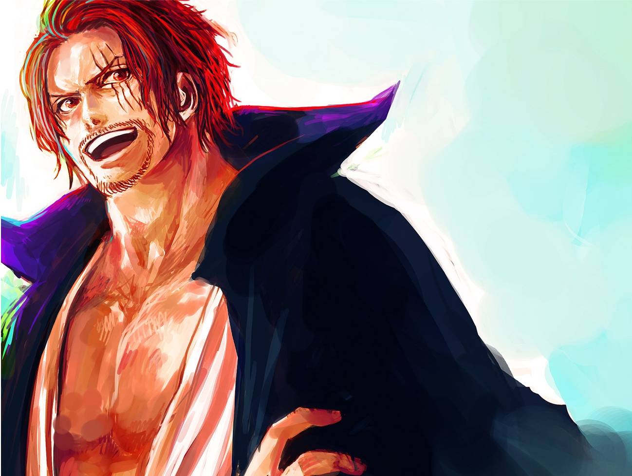 one piece character shanks