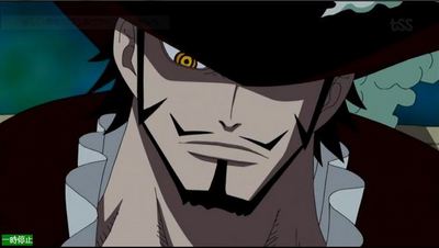 one piece character mihawk