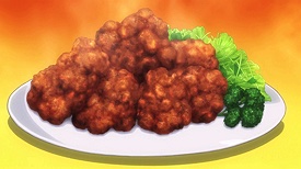 Shokugeki no Souma Mmm... Karaage