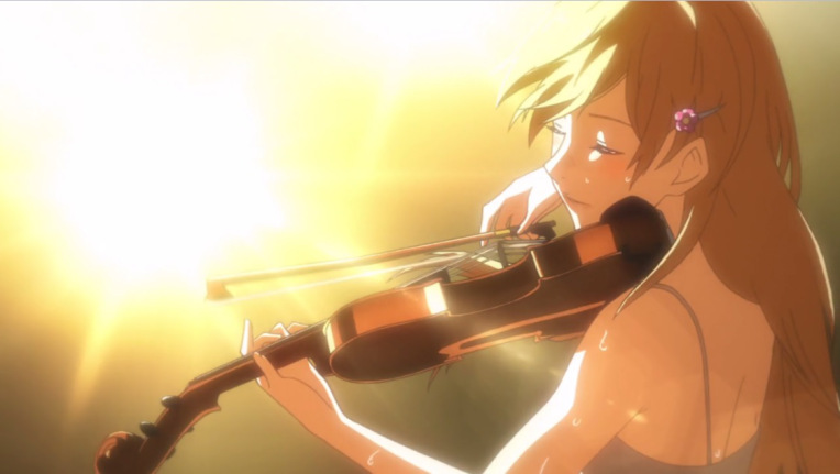 your lie in april violin kaori