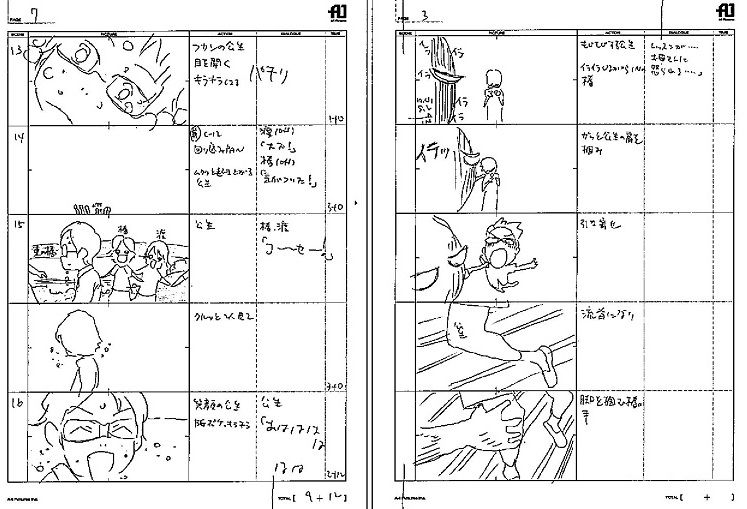 storyboard shigatsu wa kimi no uso